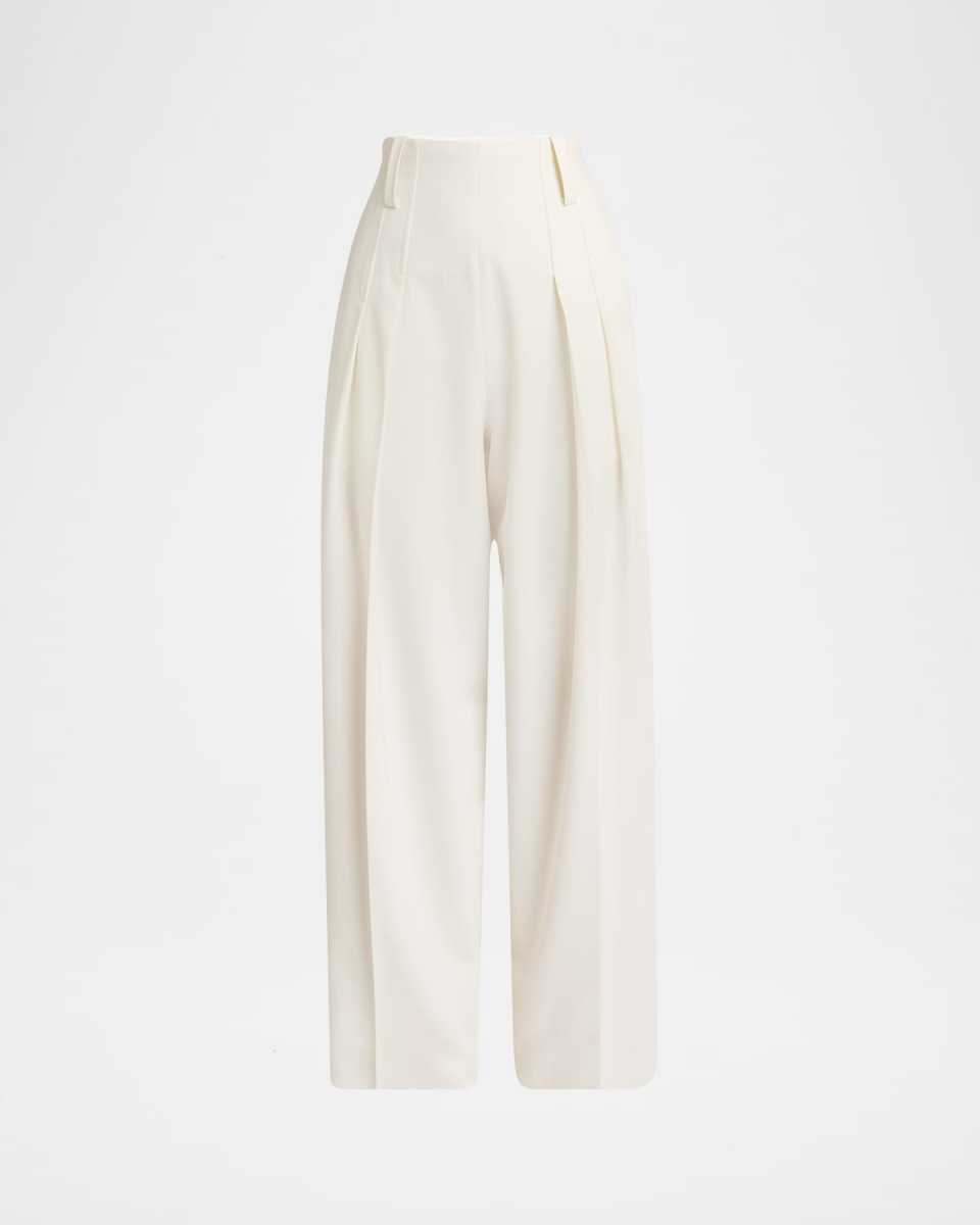 High Waist Cinched Trousers